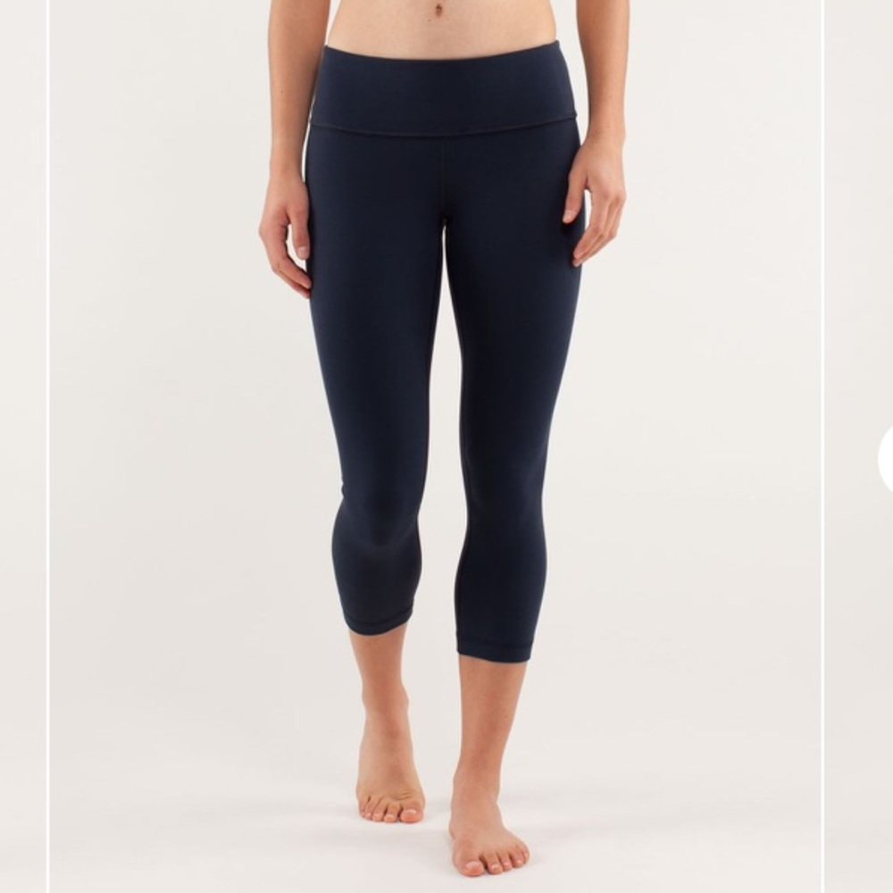 lululemon athletica Navy Blue Leggings